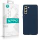 Sprig Liquid Silicone Blue Back Cover For Samsung Galaxy S21 Fe 5G