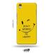 Tweakymod Printed Funny FAce Yellow Back Cover For OnePlus X