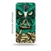 Tweakymod Printed Dark Owl Back Cover For Oppo A5 2020