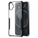 Slugabed Shockproof Crystal Clear Nothing Phone 1 Back Cover Case 360 Degree Protection | Protective Design | Transparent Back Cover Case for Nothing Phone 1 (Black, Transparent)