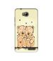 Casotec Teddy Bear Love Design Printed Silicon Soft TPU Back Case Cover for Micromax Canvas Juice 4 Q382