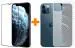 eZell IPhone 12 PRO (2N1) Combo Pack FULL TEMPERED GLASS+ Back Screen Protector