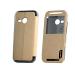 Usams Gold Leather Flip Case For Usams Htc One M8 Flip Case