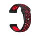RUPELIK (Nike 20mm Button Strap Black(Dot Red) Silicone 20mm Watch Strap Suitable For Samsung Galaxy Active 2, Amazfit Bip/Amazfit Bip Lite/Amazfit Gts/Amazfit Gtr 42mm/Galaxy 42mm/Samsung Gear S2 Classic /Galaxy Active Suitable For All 20mm Watches