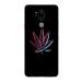 GADGETSWRAP Printed Vinyl Skin Sticker for LG G7 - Weed neon