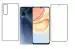Vizio Vivo Y66 Transparent Tempered Glass Touch Sensitive and Scratch Resistant Front and Back Full Screen Guard with Wet and Dry Wipe (Pack of 4)