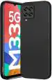XOVO Back Cover for Samsung Galaxy M33 5G, Samsung M33 5G (Black, Dual Protection, Silicon)
