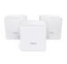 Tenda Nova MW5G White 3500 sq Coverage Whole Home Mesh Wi-Fi System Router And Booster With Two Gigabit Ports, Parental Controls (Pack Of 3)