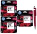 HP 678 Original Ink Cartridge (Black Twin & Colour)(Set of 3) With ITGLOBAL 3in1 Multi-Function Pen