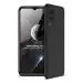 Kasba Vivo Y51, Vivo Y51A, Y51, Y31 Black Rubber Body 3 In 1 Slim Fit Hard Bumper Back Case Cover