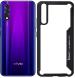 CarryWrap Back Cover for Vivo Z1x, Vivo S1 (Black, Transparent, Hard Case)