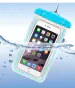 Tech Gear Underwater Mobile Cover for Photography | Underwater Pouch for Phone | Waterproof Bag for Phone | rain Cover for mobiles (Blue)