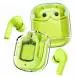 G2L Earbuds Wireless Crystal Transparent Bluetooth Ear Buds Wireless Headset Bluetooth Headset (Green, True Wireless)