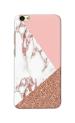 Tweakymod Printed Glitter Marble Back Cover for VIVO V5, V5S, Y66, Y67