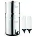RAMA Gravity Water Filter, 32 Litre Storage with 2 Nos Of Spirit Candles and Plastic Tap