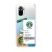 Emble Starbucks Designer Printed Silicone Case For Mi Mi Redmi Note 10S ( TPU | Soft , Mi Mi Redmi Note 10S | Multicolor )