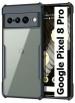 XOVO Back Cover for Google Pixel 8 Pro (Transparent, Dual Protection, Pack of 1)