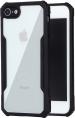 AmericHome Apple iPhone 5s Black, Transparent Rubber Dual Protection Mobile Back Cover