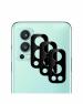 GADGETRONICS (Pack of 3) OnePlus Nord 2 Black Scratch Resistant Camera Lens Protector