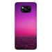 MobiEra Poco X3 Pro Magenta Sea Wallpaper Plastic Designer Printed Hard Case Cover
