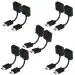 Storite 10Pack 10cm High Speed HDMI Male to Female Extension Cable HDMI Extender For Computer, TV, Projector, DVD Player- Black