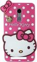 Aviaaz Redmi Note 3 Hello Kitty Pink Silicon Back Cover