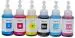 GPN PRINT Refill Epson L805 Ink Tank PrInter 6 Colors 70 ml Each Black and Black and Tri Color Combo Ink Bottle (Pack of 6)