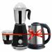 Lifelong LLMGEK03, 500W Mixer Grinder, 2 Jars (Black) with Electric Kettle 1500W, 1.5L for Boiling Water, Soup (Silver) Super Combo