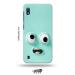 Tweakymod Printed Funny FAce Emoji Back Cover For Samsung A10