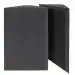 YGM Acoustic Foams Charcoal Black Soundproofing Corner Flat Bass Trap 24X12X12 inch ,Set Of 2