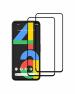 GADGETRONICS Google Pixel 4A (4G) Black Tempered Glass Scratch Resistant Screen Protector (Pack of 2)