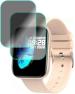 Spnrs Transparent Edge To Edge Screen Guard for Lii Fire Boltt Mercury Smartwatch (Pack of 2)