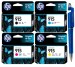 HP 915 B/C/M/Y Original Ink Cartridge (Set of 4) With ITGLOBAL 3in1 Multi-Function Pen