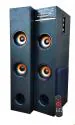 Mintronics MI-1001 Multimedia Home DJ Double Tower 24 inch Height with 5.25 inch(Black)