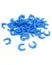 Dwiza Enterprise Blue Plastic Locking Clips for RO Water Filter (1/4 inch, Pack of 200)