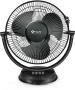 PROLIFE Storm Max All Purpose 300 mm Ultra High Speed 3 Blade Table Fan  (Black, Pack of 1)