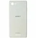 Imbi White Plastic Back Panel For Sony Xperia E3 Dual