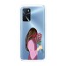 Emble Designer Clear Tranperant Silicone Case For Oppo A16 -Design A25 ( TPU | Soft , Oppo A16 | Multicolor )