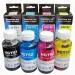 IMPRINTE GT51 & GT52 Compatible ink for HP 310, 315, 319, 410, 415, 419, GT5810, 5GT820 Black + Tri Color Combo Pack Ink Bottle ()