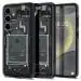 Spigen Ultra Hybrid Back Cover Case Compatible with Galaxy S24 (TPU + Poly Carbonate | Zero One)