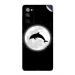 GADGETSWRAP Printed Vinyl Skin Sticker for Samsung Galaxy S20 FE - Moon Dolphin