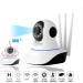 Smartcam Wifi 2Mp Camera 360 Degree Rooted 64Gb Memory Card Supported Security Camera With 128 Gb, 1 Channel (White)