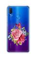 Snazzy Multicolor Silicon Shock Proof Back Cover for Huawei Nova 3i, Honor Play