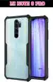 XOVO Back Cover for Mi Redmi Note 8 Pro (Transparent, Dual Protection, Pack of 1)