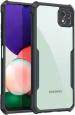 XOVO Back Cover for Samsung Galaxy F42 5G, Samsung Galaxy A22 5G (Transparent, Dual Protection, Pack of 1)