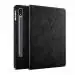 ProElite Deer Flip case Cover for Samsung Galaxy Tab S8 Plus/S7 Plus/S7 FE 12.4 Inch SM-X800/X806/T970/T975/T976/T735 Black