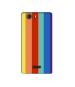 Casotec Rainbow Colors Design 3D Printed Hard Back Case Cover for Micromax Canvas Nitro 2 E311