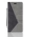 Teletel Tango Magnetic Closure Flip Cover With Card Holder Wallet Case | Mobile Cover | Back Flip Case - Grey Black) For LG G7 ThinQ