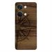 GADGETSWRAP Printed Vinyl Skin Sticker for Oneplus Nord 3 (5G) - wood-compass