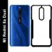 CarryWrap Back Cover for Mi Redmi 8, Mi Redmi 8a Dual (Black, Transparent, Hard Case, Pack of: 1)